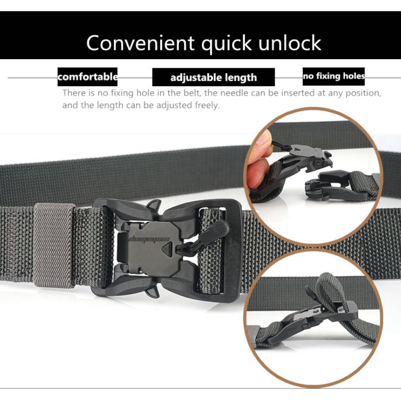Quick Release Magnetic Buckle Safety Outer Belt Dry Pure Nylon Multi A