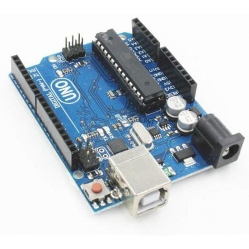 R3 Board Atmega328p With Usb Cable For Arduino Blue