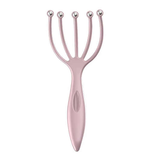 Rake Head Massage Ball Comb Five-Claw Scalp Magnetic Bead Stress Release Hair Brush Finger Massager