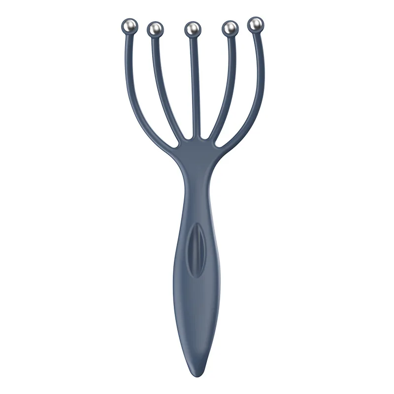 Rake Head Massage Ball Comb Five-Claw Scalp Magnetic Bead Stress Release Hair Brush Finger Massager