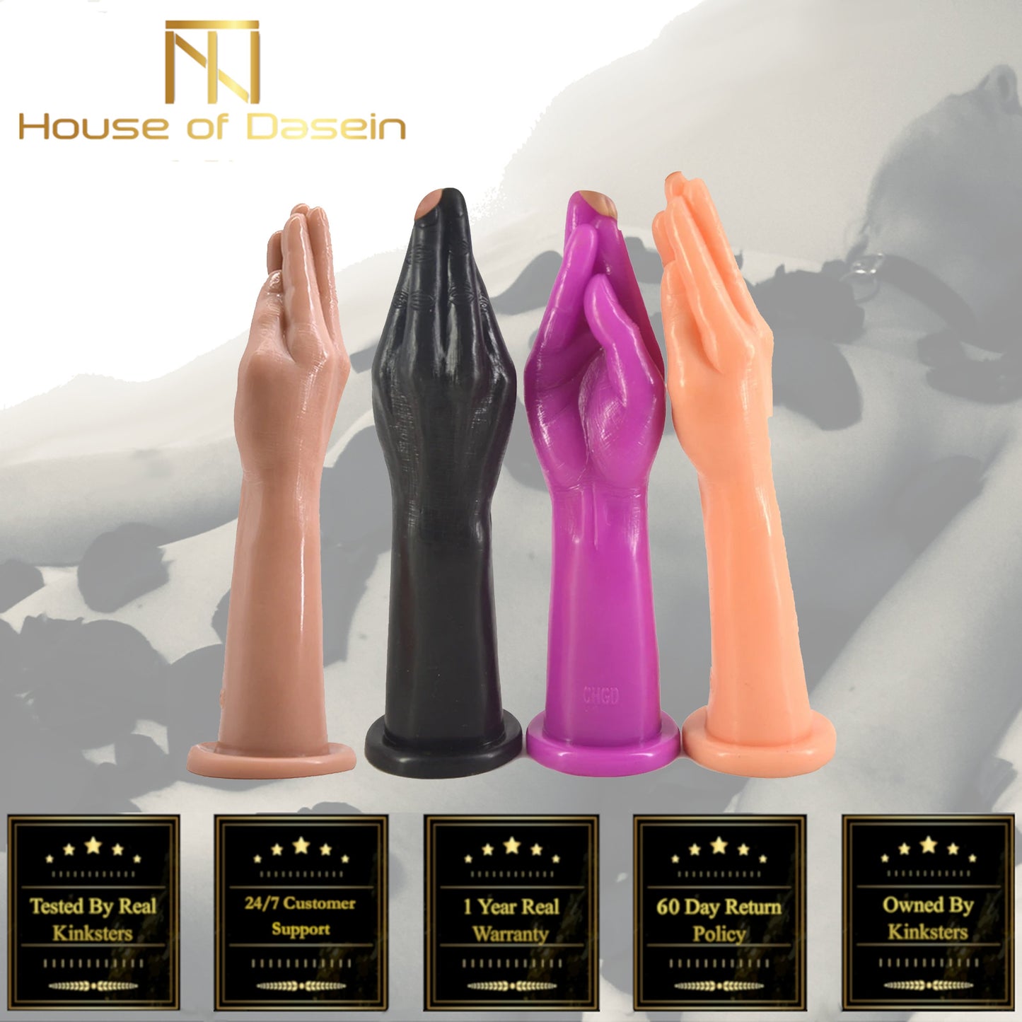 Realistic Hand And Arm Large Dildo Fist Anal Play Novelty Sex Toy Flesh Standard
