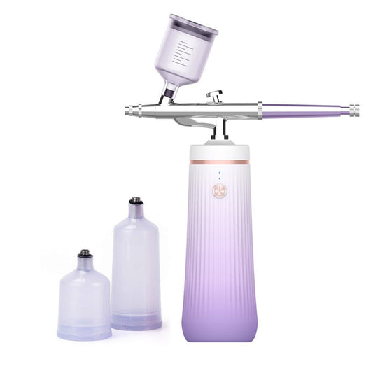 Rechargeable Facial Steamer Sprayer Nano Ionic Oxygen Injection Face Moisturizing Spa Skin Care Machine