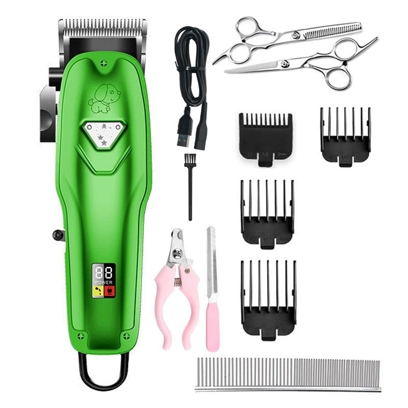 Rechargeable Professional Dog Hair Trimmer For Cat Grooming Machine Remover Pet