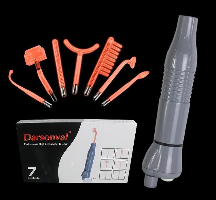 7-In-1 Electrode High Frequency Facial Machine Electric Acne Spot Remover Device