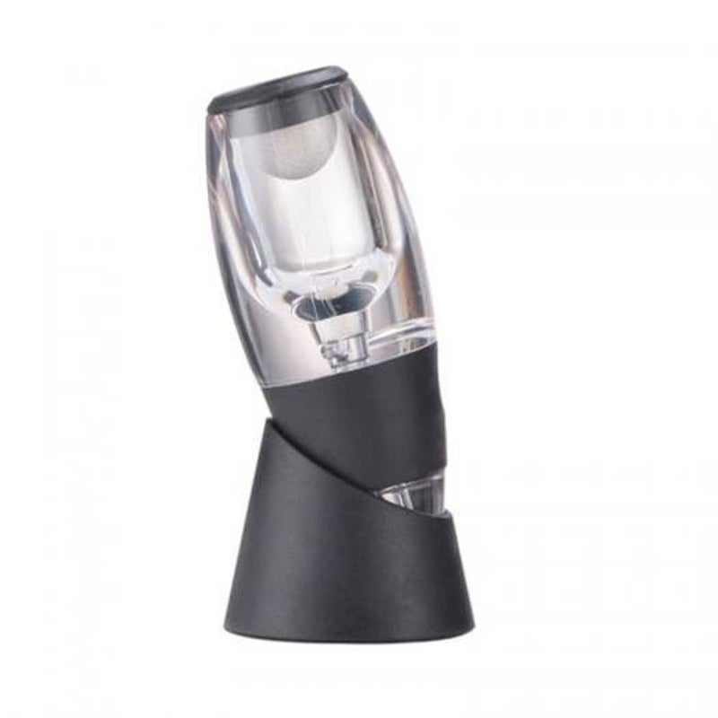 Red Wine Aerator Filter Decanter Essential Black