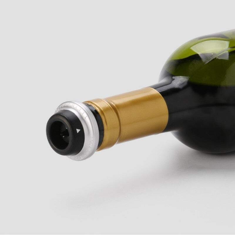 Wine Stoppers Red Bottle Cap Vacuum Sealer Fresh Keeper Champagne Cork Cover For Bar Tools