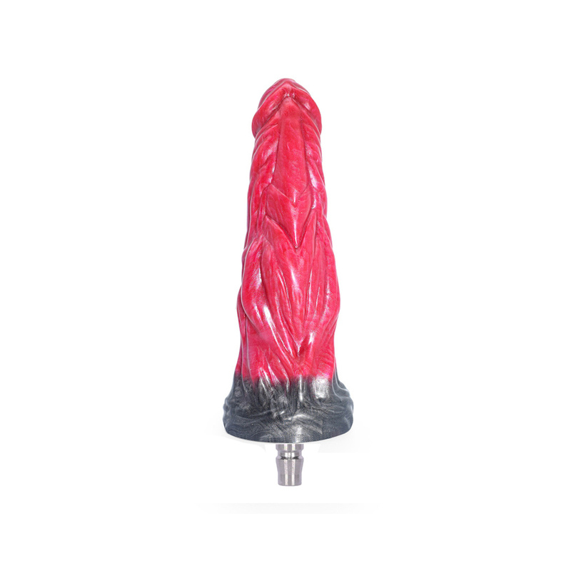 Red And Black Vac U Lock Dildos Sex Machine Attachments