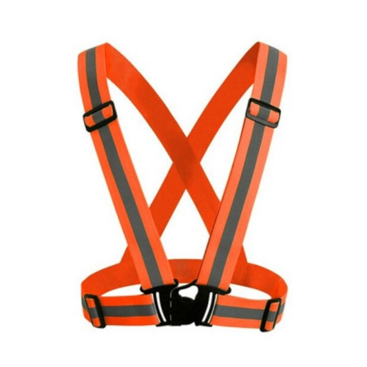 Reflective Outdoor Glow Belt High Visibility Elastic Safety Vest