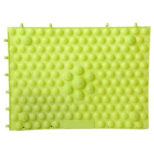 Reflexology Foot Massage Pad Toe Pressure Plate Mat Alien Green