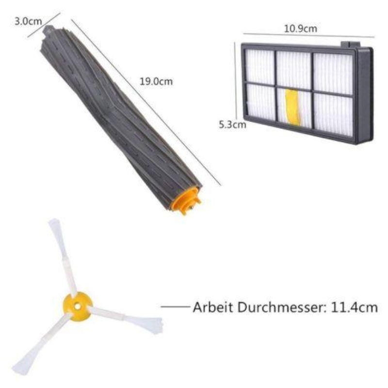 For Irobot Roomba Replacement Parts Kit 980 990 900 896 886 870 865 866 800 J3