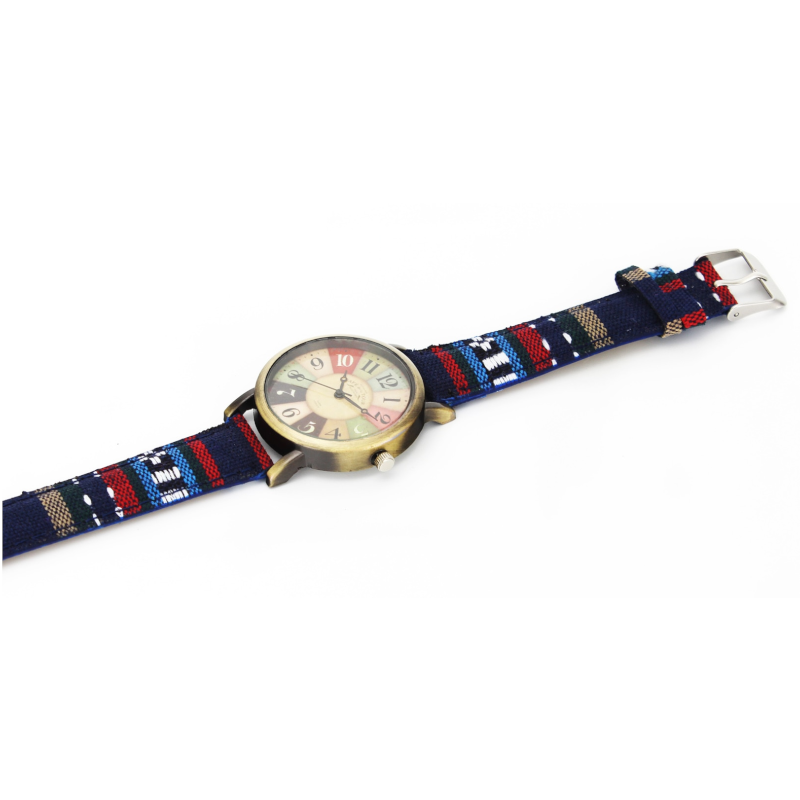 Veile Studios Retro Rainbow Pattern Unisex Watches