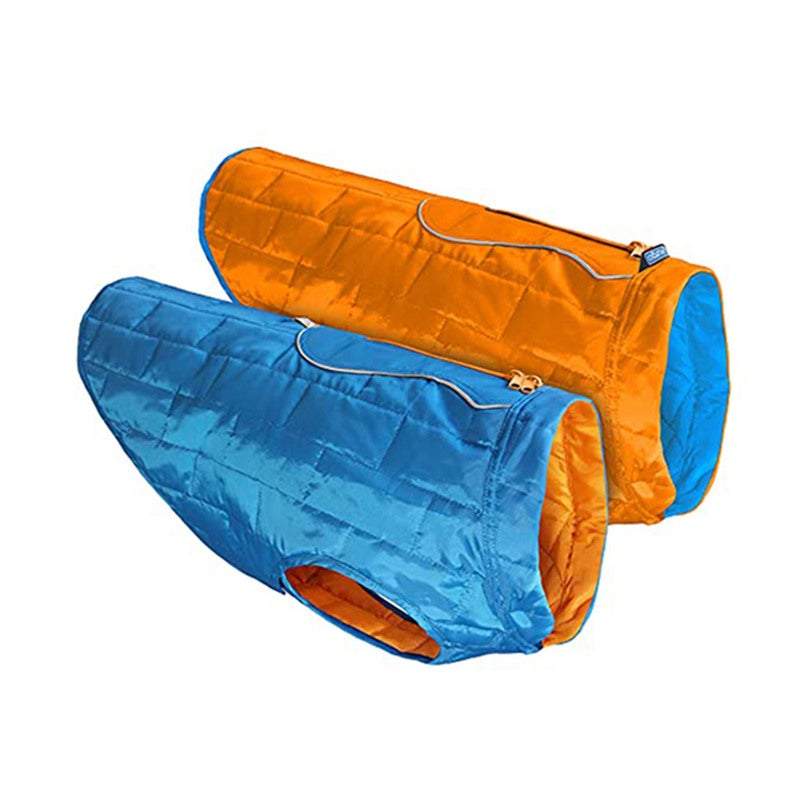 Dog Apparel Reversible Waterproof Jacket Soft Autumn Winter Pet Clothes Warm Vest