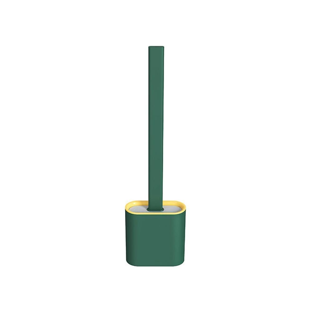 Quick Drying Silicone Toilet Brush With Holder