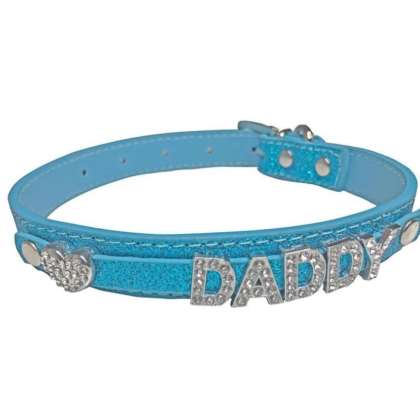 Rhinestone Daddy Collar Ddlg Littles Accessories