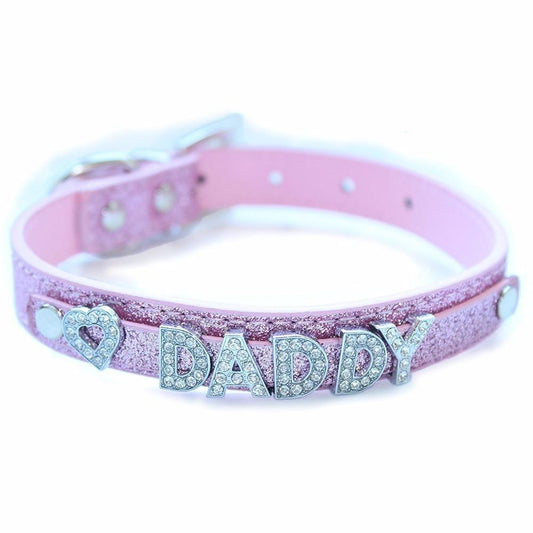 Rhinestone Daddy Collar Ddlg Littles Accessories