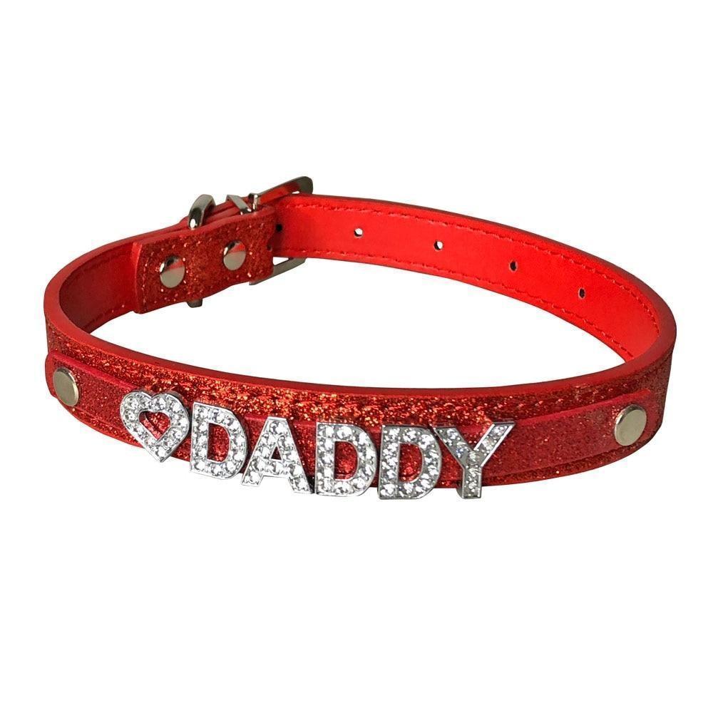 Rhinestone Daddy Collar Ddlg Littles Accessories