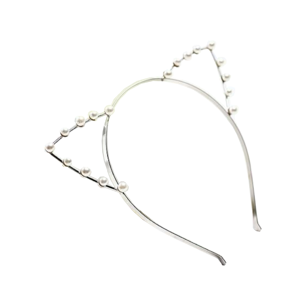 Rhinestone Cat Ear Headband Kitten Pet Play Bdsm Accessories