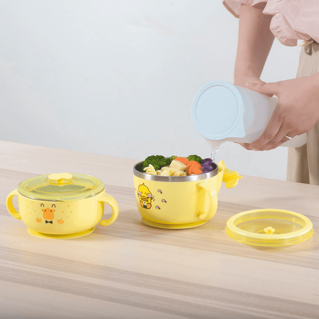 Richell Stainless Steel Bowl 480Ml Blue