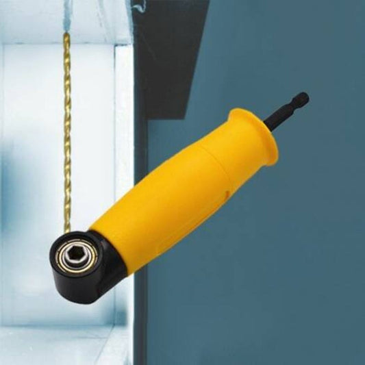 Right Angle Extension Screwdriver Drill Attachment Rubber Ducky Yellow