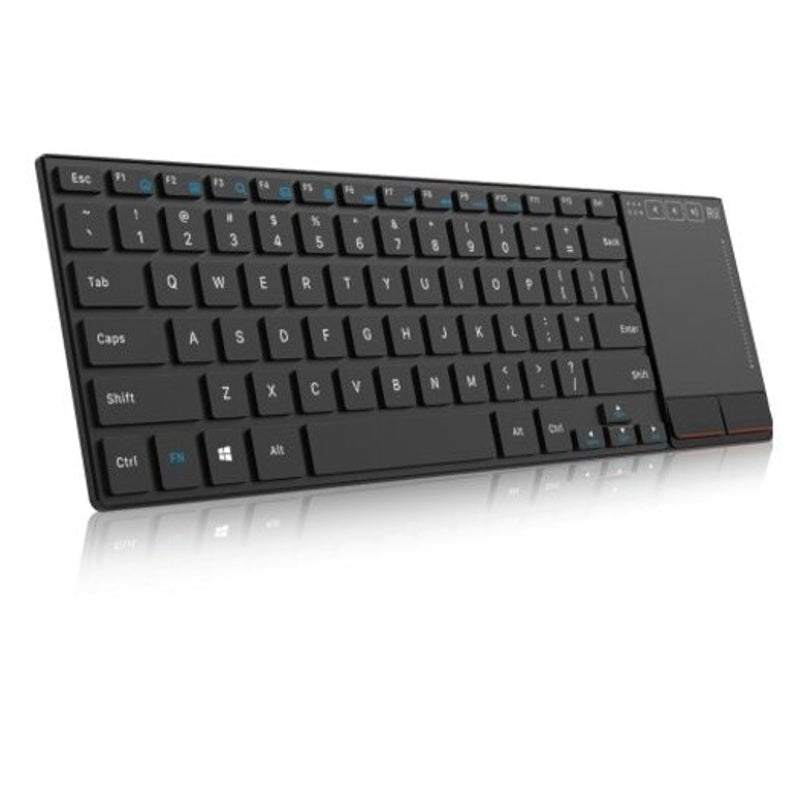 Rii K22 2.4G Mini Multimedia Wireless Keyboard Black De