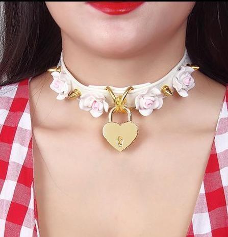 Rose Locket Collar Ddlg Littles Accessories