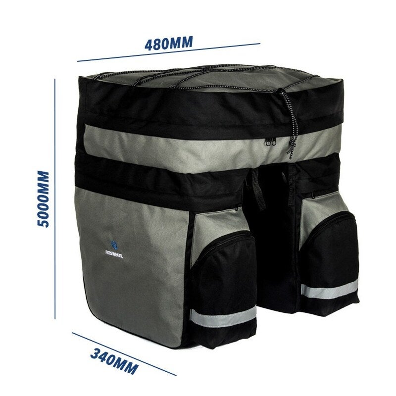 60L Mtb Bicycles Carrier Bag Blue