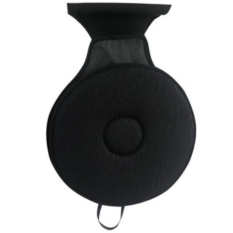 Seat Cushion Soft Relieve Pain Mat Comfortable 360 Degree Rotate Chair Pad Black