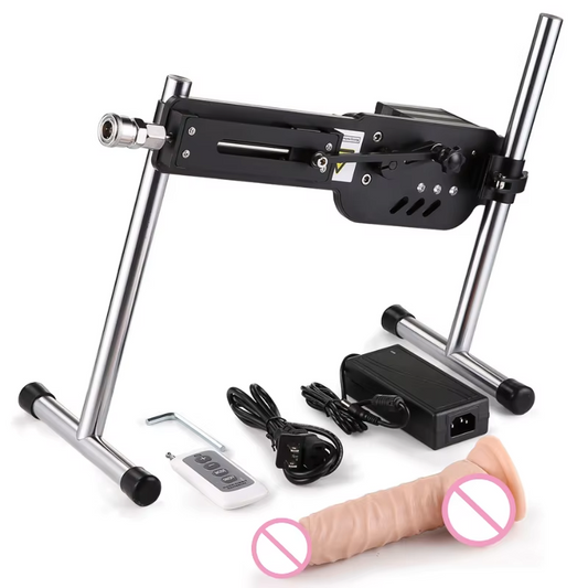 A5 Strong Quiet Sex Machine Wireless Control Solid Rod Erotic Dildo Attachment