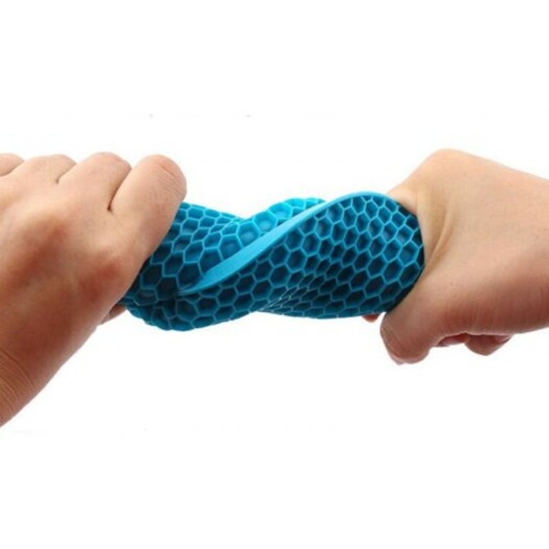 Round Heat Resistant Silicone Mat Drink Cup Coasters Non Slip Table Placemat Sky Blue