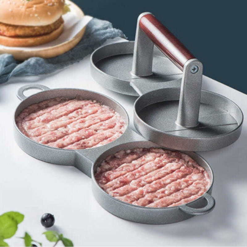 Round Burger Press Meat Beef Barbecue Hamburger Patty Mould