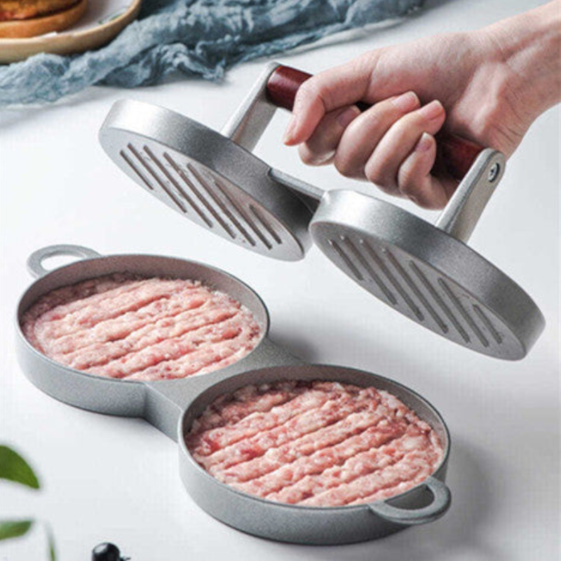 Round Burger Press Meat Beef Barbecue Hamburger Patty Mould