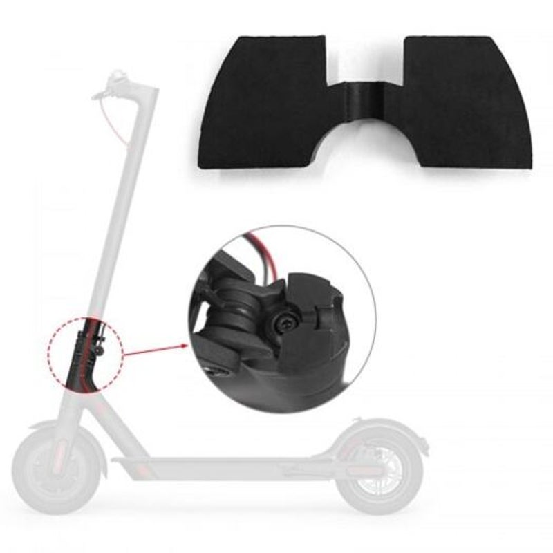 Rubber Scooter Modification Parts Vibration Damper For Xiaomi Mijia M365 3Pcs Black