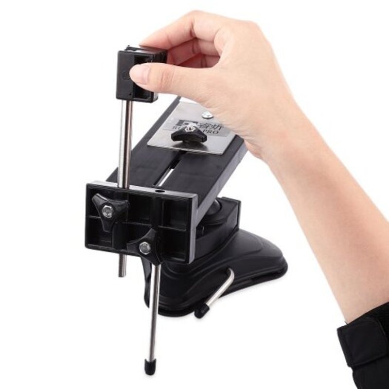 Ruixin Pro Professional Knife Sharpener Kitchen Grinder Sharpening System Black