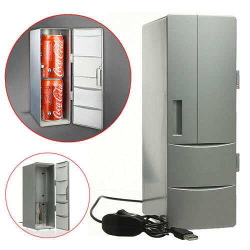 Novelty Mini Fridge Usb Rechargeable Drinks Beer Cooler