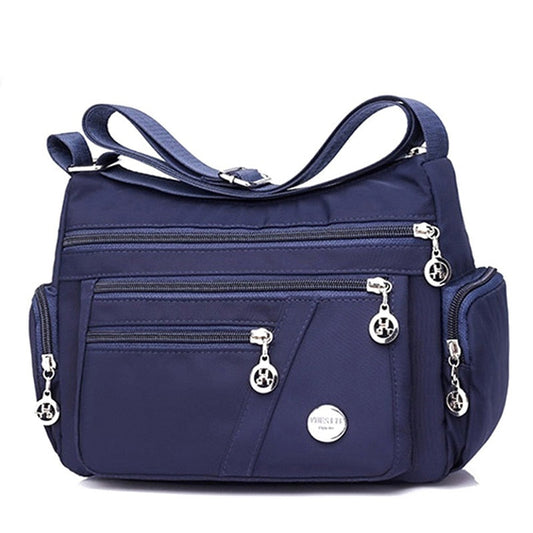 Shoulder Messenger Bag Women Crossbody Purse Nylon Waterproof Travel