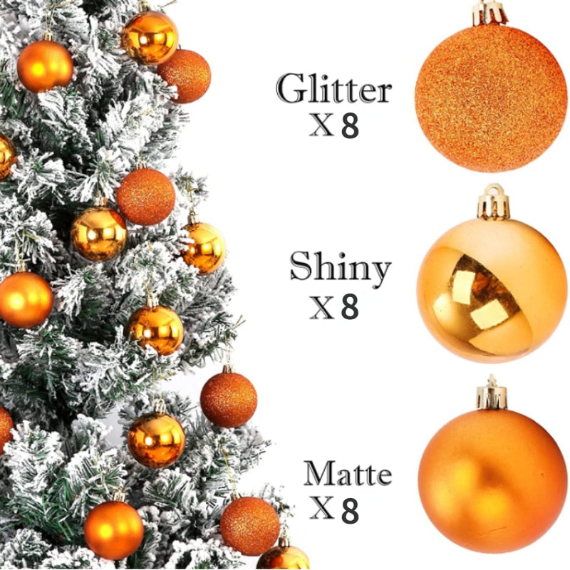 Christmas Ball Tree Ornament Hanging Pendant New Year Party Decoration
