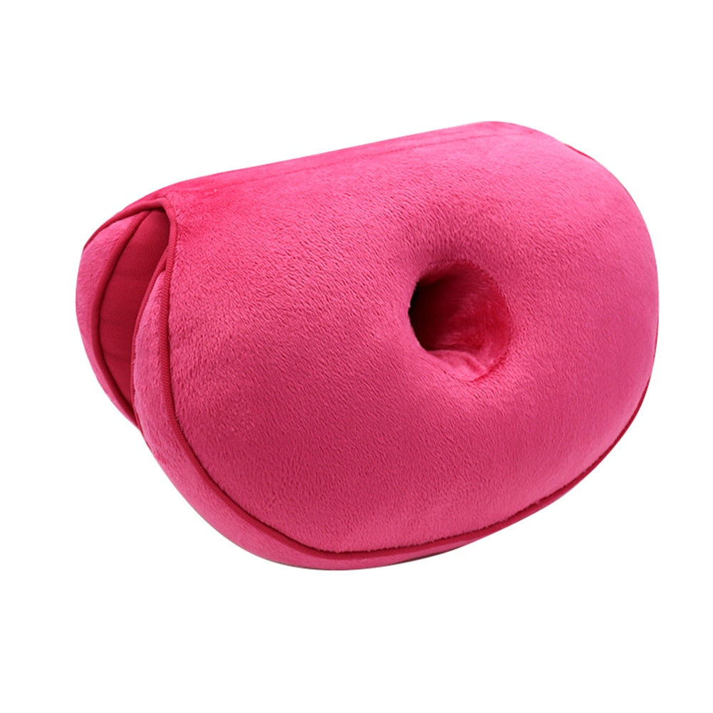 Dual Comfort Memory Foam Orthopedic Posture Correcting Pelvis Hip Lift Sitting Seat Cushion