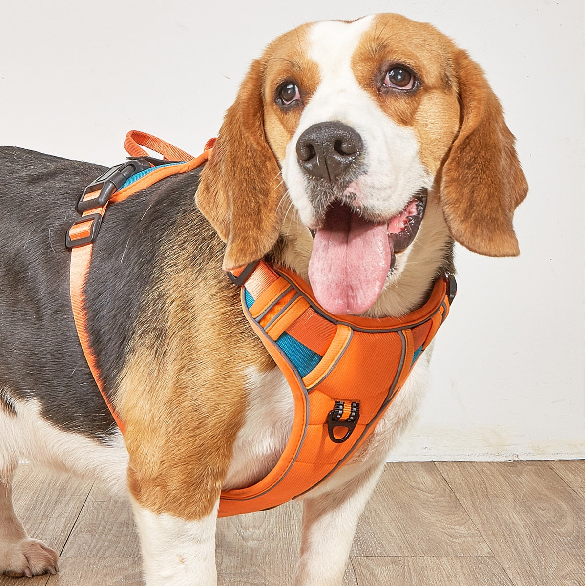 Dog Harness No Pull Outdoor Walking Breathable Reflective Small