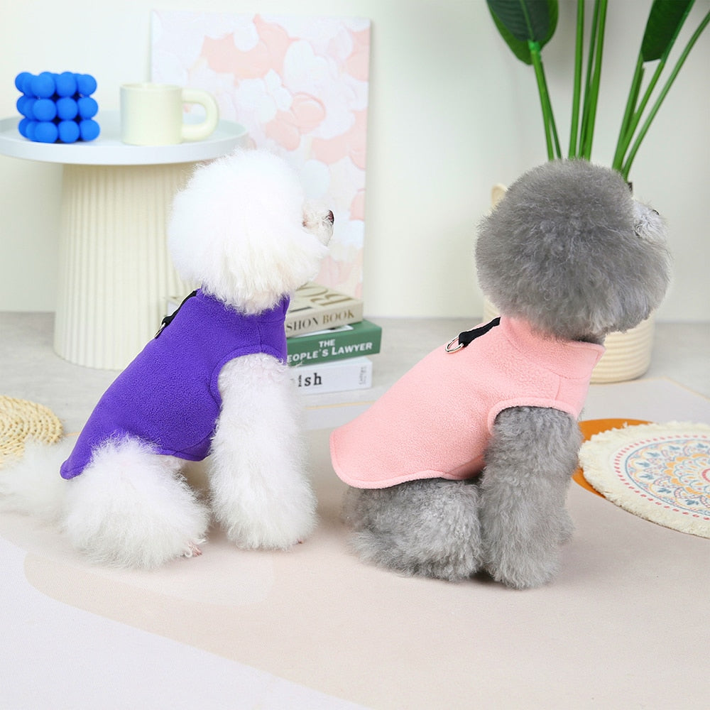 Small Dogs Soft Fleece Winter Puppy Coat Jacket Pet Clothing