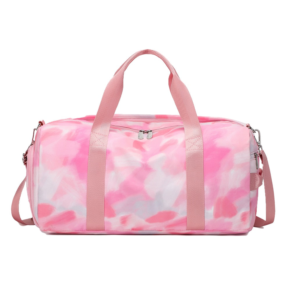 Colourful Galaxy Kids Weekender Dancing Gymnastics Duffle Bag