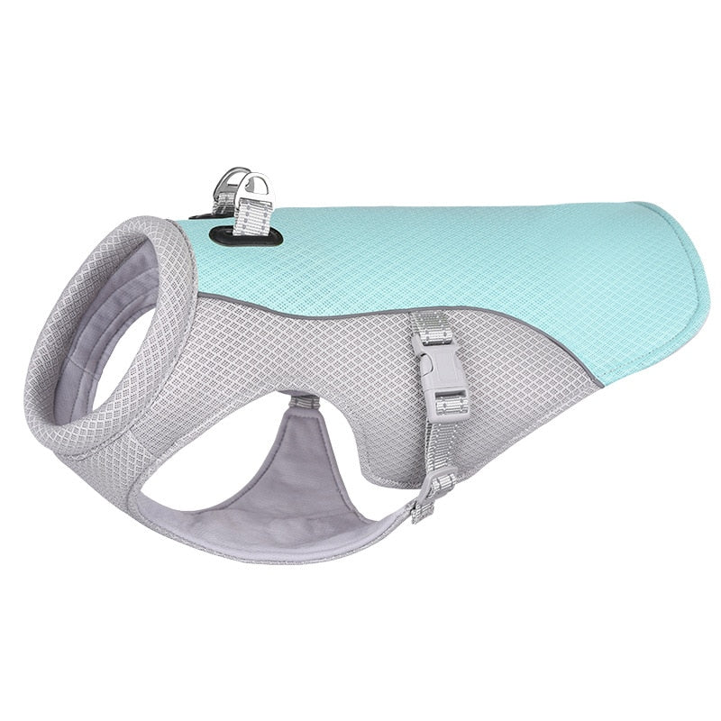 Summer Pet Dog Breathable Cooling Vest Harness