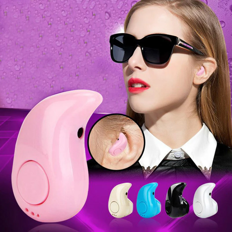 S530 Invisible Bluetooth Headphone White