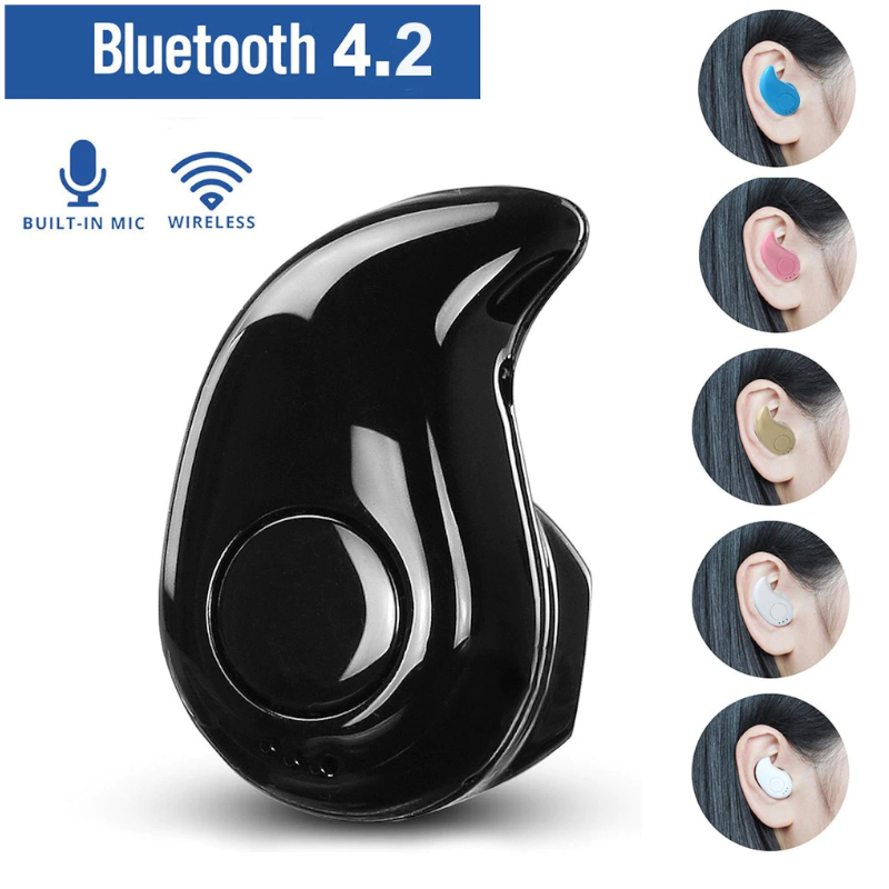 S530 Invisible Bluetooth Headphone White