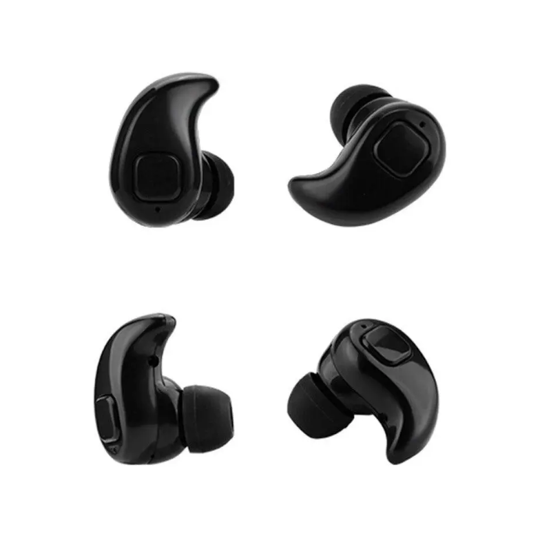 S530x Invisible Earphones Bt Headphone With Microphone Black