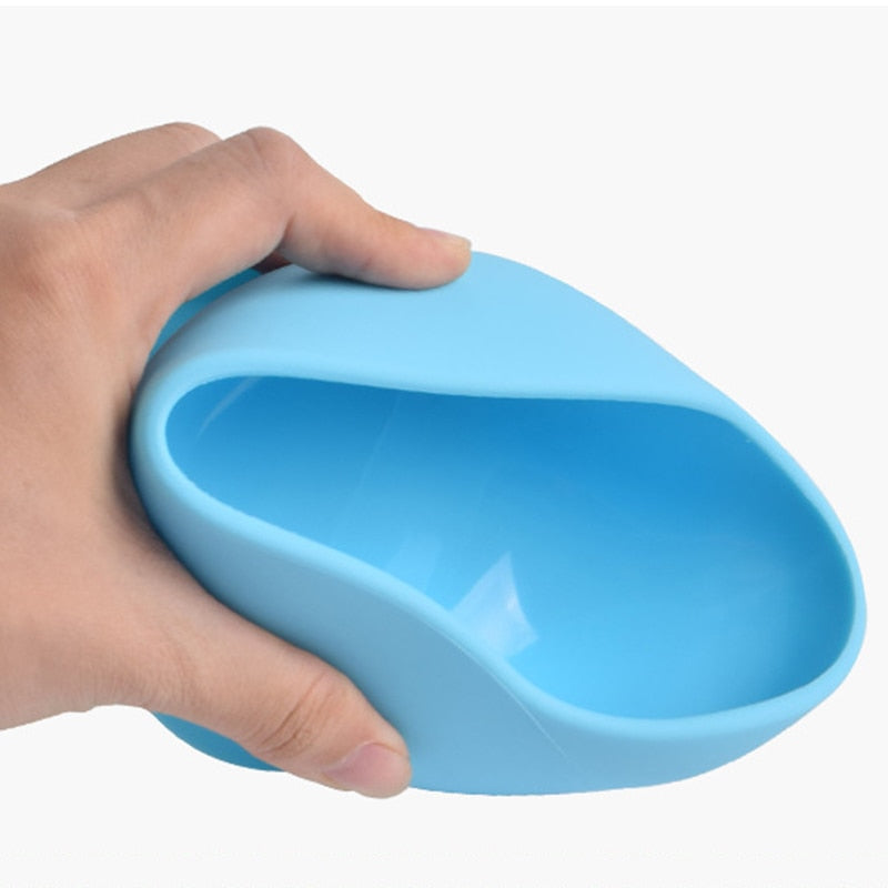 Silicone Little One Feeding Bowl Tableware For Kids Waterproof Suction With Spoon
