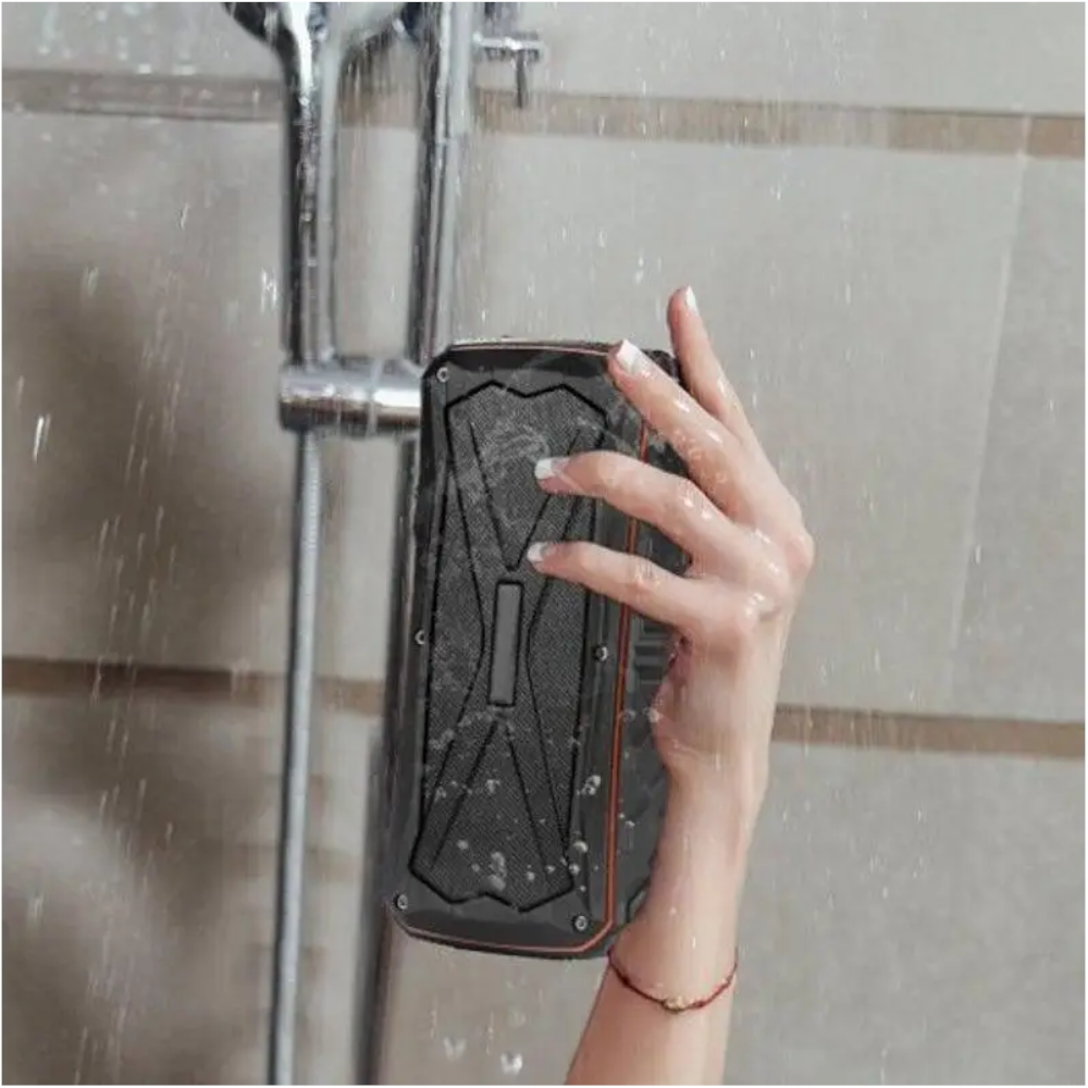 S610 Portable Outdoor Waterproof Bluetooth Speaker Orange