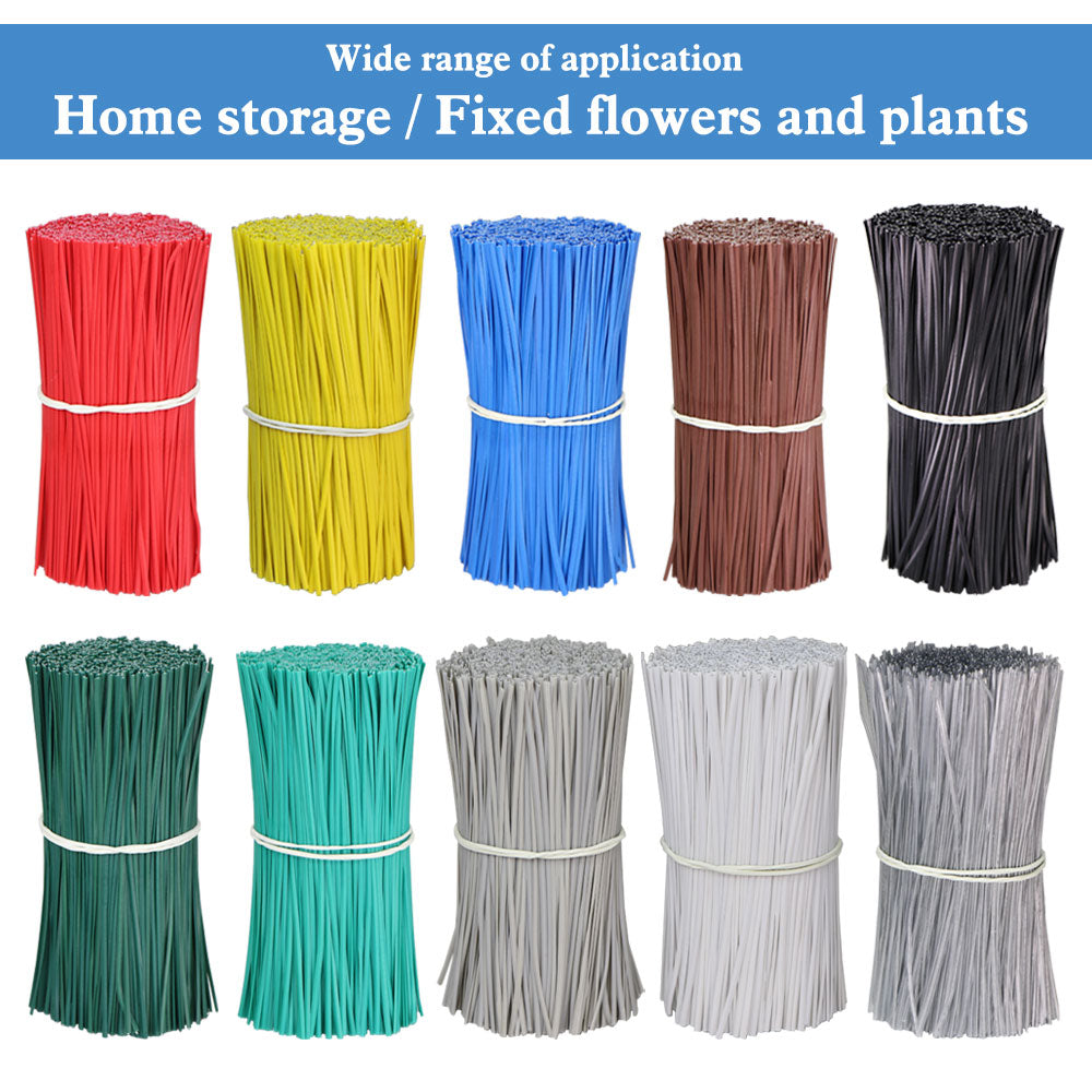 100Pcs Reusable Gardening Cable Ties Twist Climbing Vines