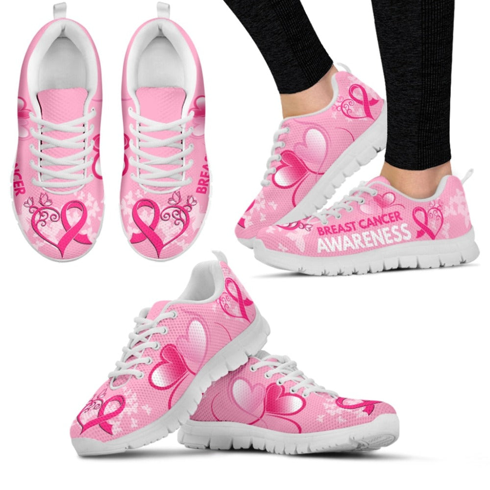 Ovarian Breast Cancer Leukaemia Awareness Womens Sneakers Shoes