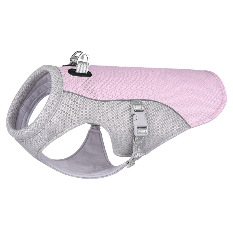 Summer Pet Dog Breathable Cooling Vest Harness