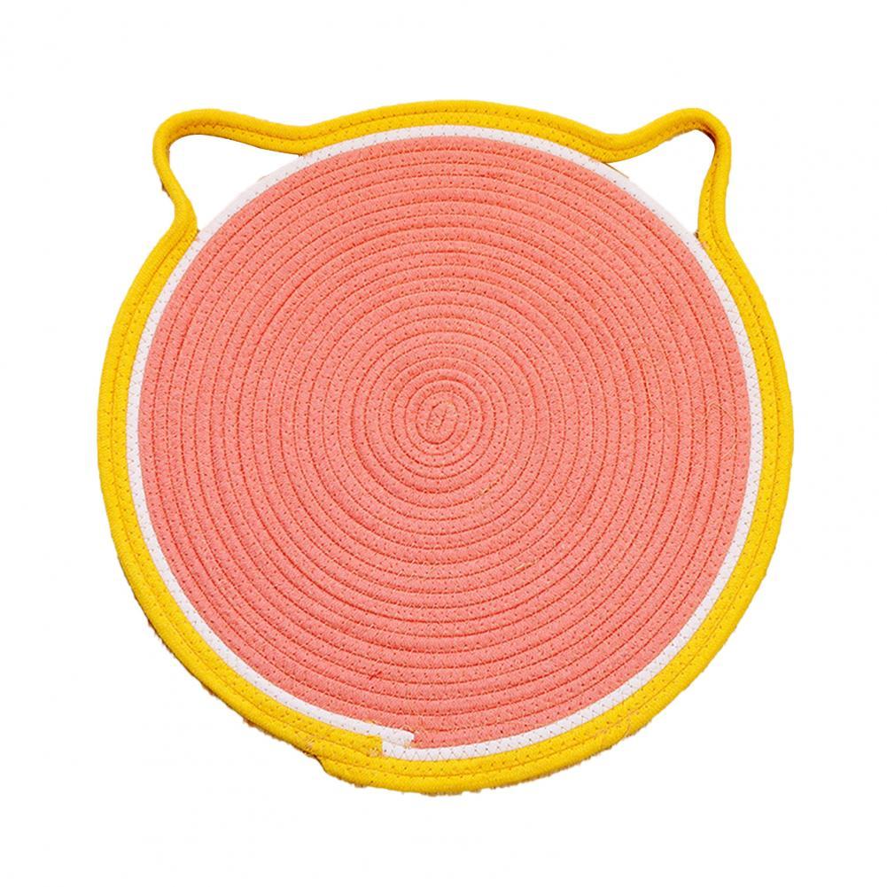 50Cm Round Cotton Flax Cat Scratcher Pet Supplies